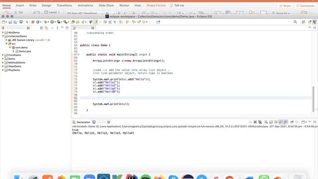Collections List Core Java#ArrayList #LinkedList #vector смотреть онлайн