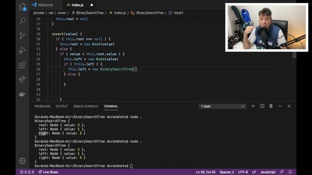 Como criar um Nuvem de Tags em Javascript com Binary Search Tree смотреть онлайн