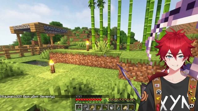 БИТВА КОЛОНИЙ! ДЕМОНЫ ПРОТИВ ОХОТНИКОВ В МАЙНКРАФТ КЛИНОК РАССЕКАЮЩИЙ ДЕМОНОВ! DEMON SLAYER MOD