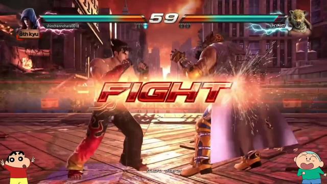 Shinchan vs kazama bochan nene masao in tekken 7 😱 | shinchan playing tekken 7 😂 | arcade battle смотреть онлайн