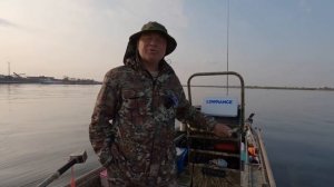 Якорь мотор Sea Pro 65L GPS. Обзор с Болотоходом 5,5 метра.