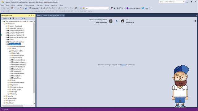 How to collaborate on a database project with dbForge Source Control add-in | Version control in Gi смотреть онлайн