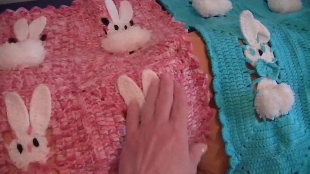 Кукла Тильда в красном платье-пледы детские с зайчиками. смотреть онлайн