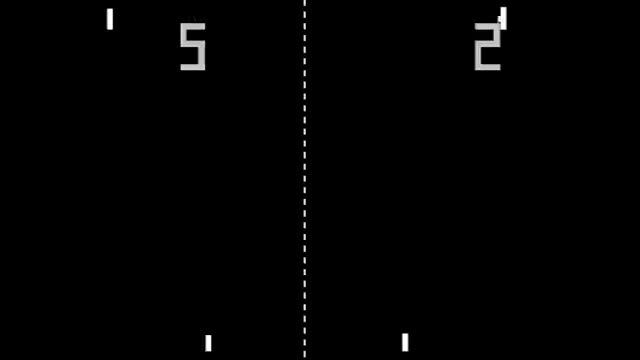 Arcade Game: Pong Double (1973 Atari) смотреть онлайн