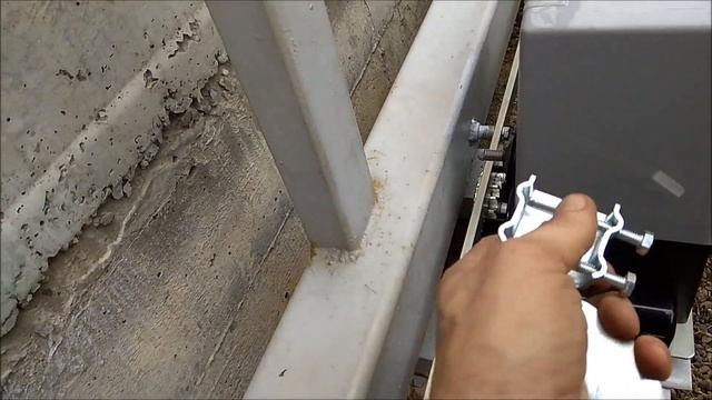 Монтаж Привода ASL500 для откатных ворот смотреть онлайн