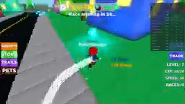 БЕГАЮ ? в Роблокс симулятор скорости. Как научится быстро бегать в Speed Simulator смотреть онлайн