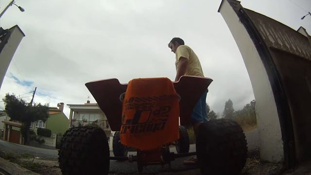 Yamaha Banshee Serval Cub 421 Warm up. смотреть онлайн