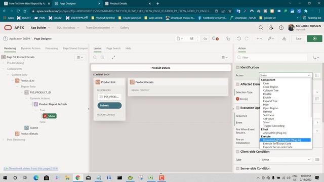 How To Show Html Report By Ajax Callback In Oracle Apex смотреть онлайн