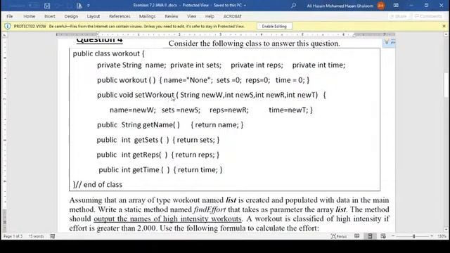 java 2 test 2 -7.2, 7.3(Arabic) смотреть онлайн
