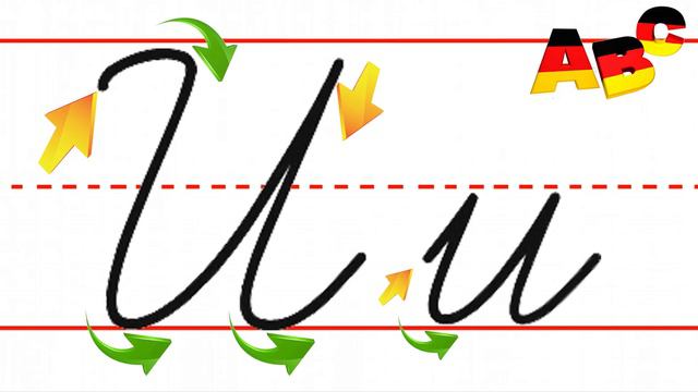 Немецкий алфавит Буква U u смотреть онлайн