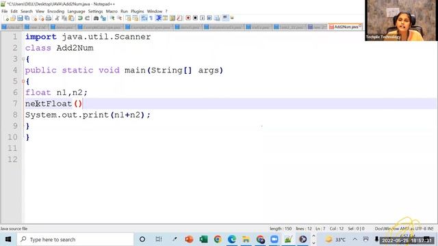 User input by using scanner class in java , Some basic program in Java, Day 7 смотреть онлайн