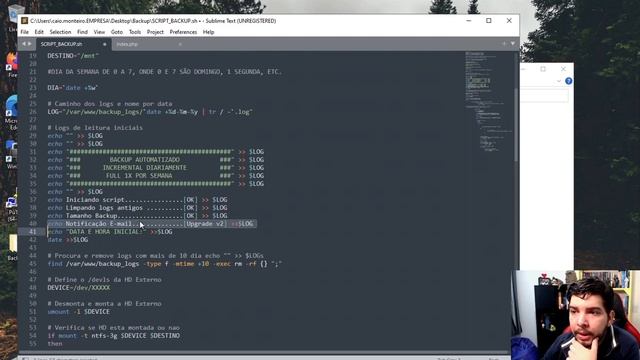 SCRIPT DE BACKUP INCREMENTAL COM TAR + INTERFACE WEB смотреть онлайн