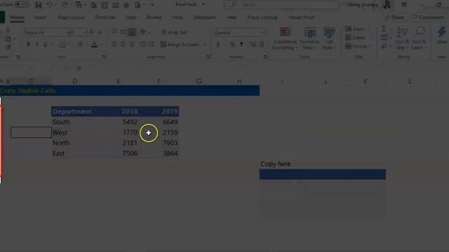 Copy Visible Cells смотреть онлайн