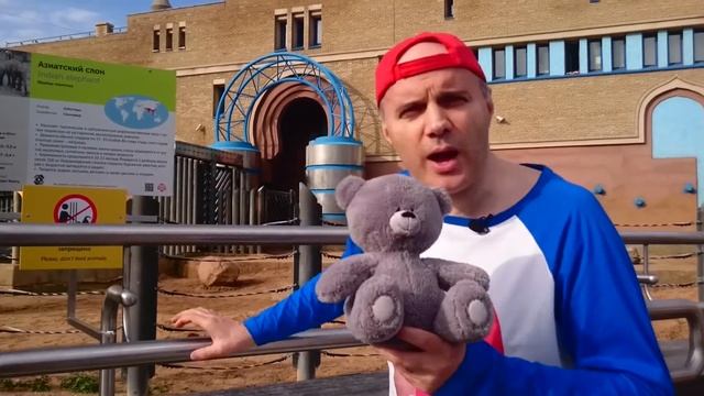 ДИМА в ЗООПАРКЕ. Азиатский СЛОН. Животные для детей. Серия 2 смотреть онлайн