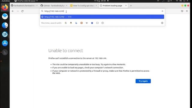 How to cache Debian Packages with APT Cacher-ng (docker installation) смотреть онлайн