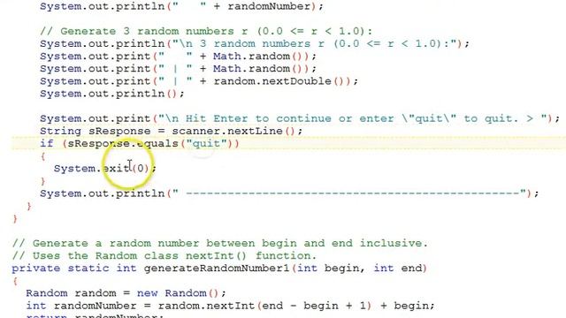 Java Random Number Classes смотреть онлайн
