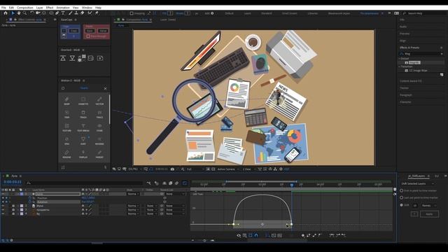 Анимация лупы в After Effects | Magnify Effect смотреть онлайн