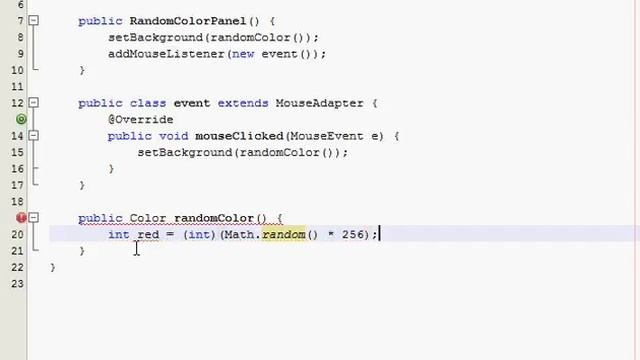 Java Graphics Tutorial 5 - Random color panels смотреть онлайн