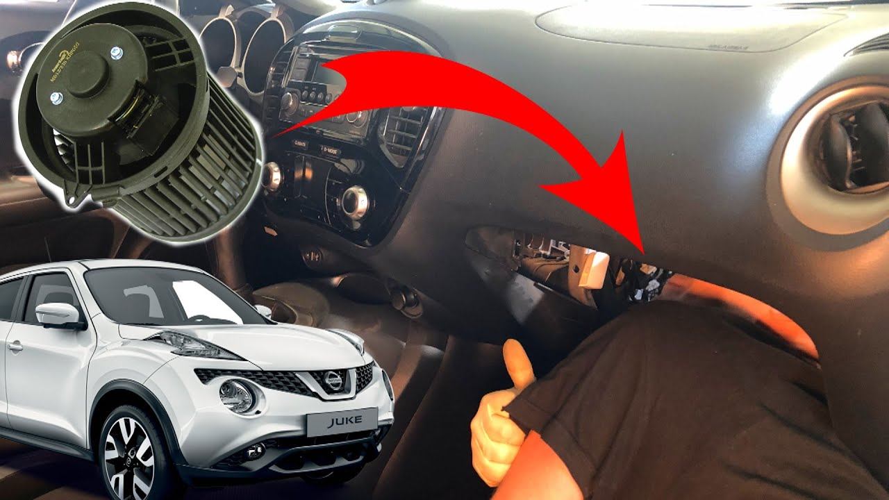 ХОЛОДНО В САЛОНЕ - ОТКАЗАЛ ВЕНТИЛЯТОР ПЕЧКИ НА НИССАН ДЖУК ПРОВЕРКА, РЕМОНТ, ЗАМЕНА #видеолекция смотреть онлайн