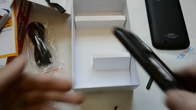 Распаковка teXet TM-5200 (unboxing) смотреть онлайн