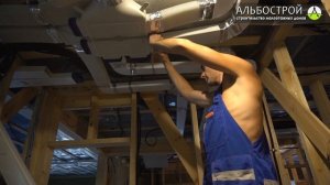 Монтаж вентиляционной системы на основе рекуператора Royal Clima RCS-350 в каркасном доме