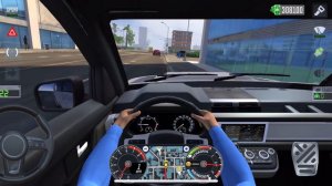 Mercedes White Limousine Taxi Sim 2022 Evolution Gameplay