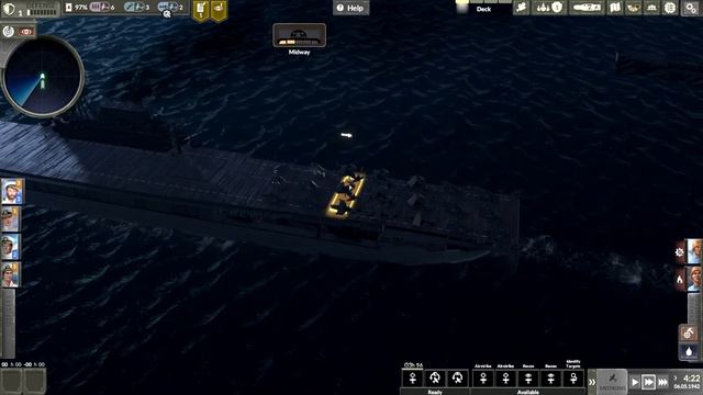 Battle for Midway Again Ep 9 Campaign: Aircraft Carrier Survival Full Game смотреть онлайн