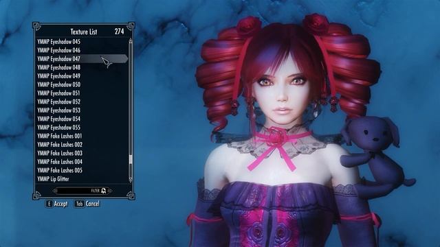 Skyrim: YevMods - Makeup Pack смотреть онлайн