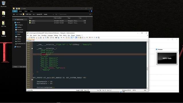 34. OSDev EFI based Bootloader - Initialize GDT before jumping смотреть онлайн