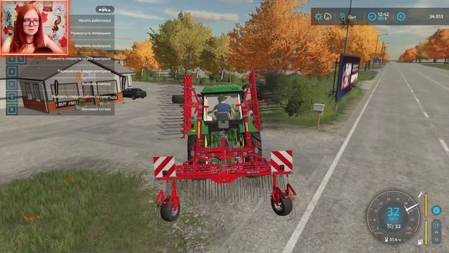 ПЕРВЫЙ КОНТРАКТ / Farming Simulator 22 первый взгляд / Farming Simulator 22 прохождение смотреть онлайн
