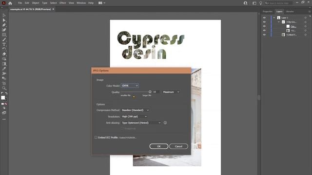 How to export a image into CMYK color mode and 300 PPI using Adobe Illustrator 2021 смотреть онлайн
