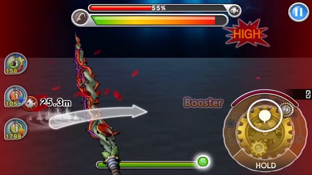 Fishing Superstars - Defending yellow mode in ABYSS 100M! (iOS) смотреть онлайн