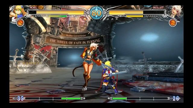 BlazBlue Central Fiction [PS4]: Noel Vermillion Arcade Mode Playthrough [Act 1] (First Boot) смотреть онлайн
