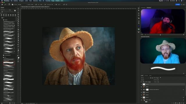 Photoshop Lounge with Van Gogh Ita sub English смотреть онлайн