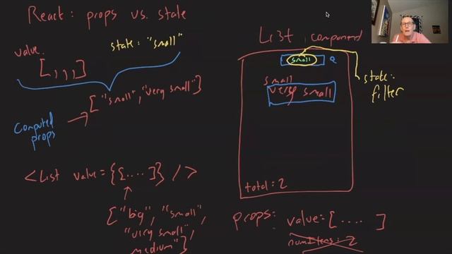 CS 124 UI—9: React: Changing data in parent old смотреть онлайн