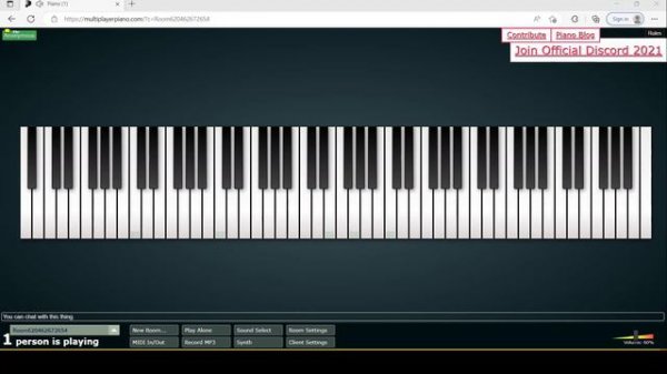 Play MIDI Files on Multiplayer Piano