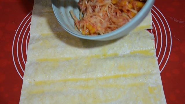 Вкусняшка из Тонкого Лаваша за Считанные Минуты! Рулет из лаваша. смотреть онлайн