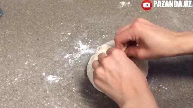Фаршированный Хлеб. Qiymali Patir juda oson va Mazali смотреть онлайн