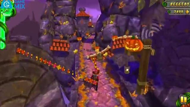 IGameMix?TEMPLE RUN 2 Fullscreen☑️Santa Claus Spooky Summit Map*Gameplay Kid#377