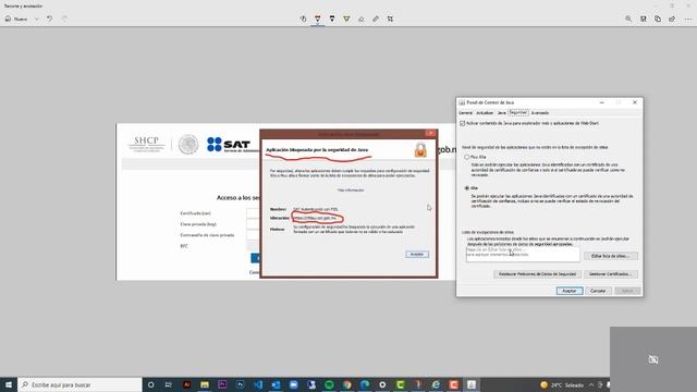 Aplicación bloqueada por la seguridad de JAVA смотреть онлайн