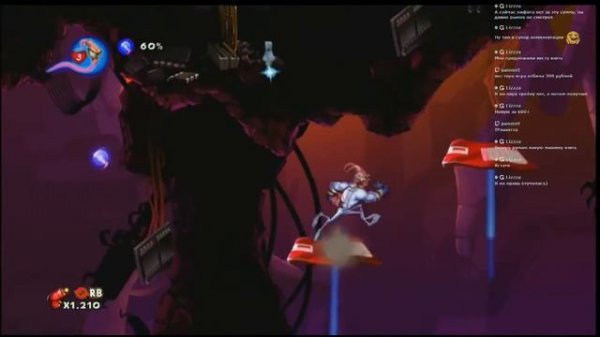 Earthworm Jim HD - прохождение игры + секретные уровни + режим на 2 игроков