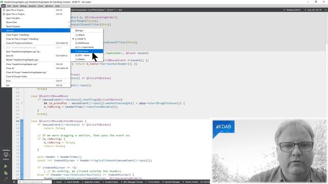 Sessions in Qt Creator смотреть онлайн