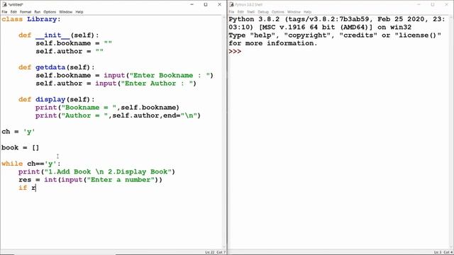 Hands-on Experience #2 Library | Python Classes and Objects смотреть онлайн
