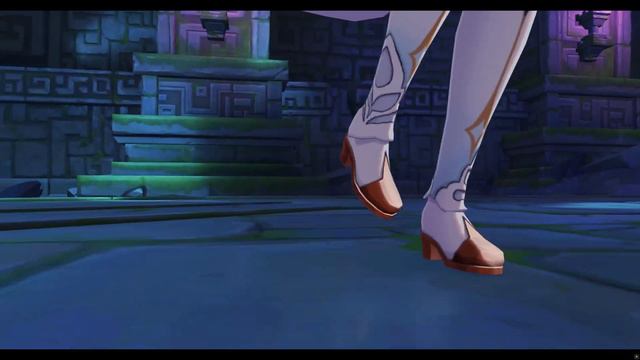 Archon Quest Cutscene | Reunion of twins | Genshin Impact | Chinese | Aether Version смотреть онлайн