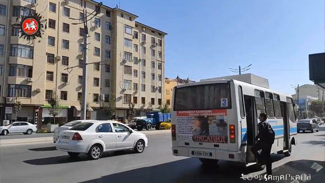 Самарканд 2022. Бывшая ул. Титова. смотреть онлайн