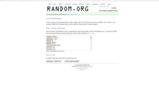 Выбор победителя акции Счастливая десятка в городе