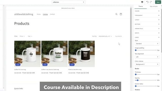 Theme Settings Walkthrough - #Shopify Theme Design 101 смотреть онлайн