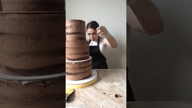 3-х ярусный торт невесте на свадьбу! #свадьба #торт смотреть онлайн