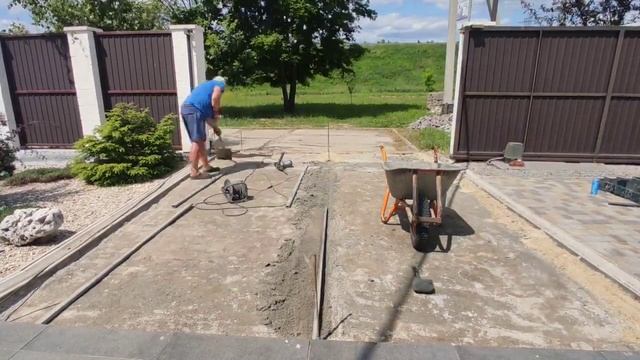 Укладка тротуарной плитки Московская область смотреть онлайн