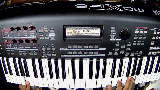 YAMAHA moXF6 (testing patterns and sounds) смотреть онлайн